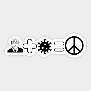 Equations: World Peace Edition Sticker